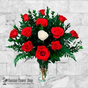 Kazakhstan Roses Bouquet #12